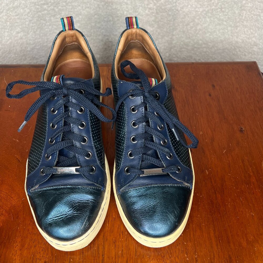 Vibram Albartross Women’s Leather Golf Shoes Navy Blue Size 8 EU 39